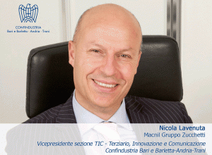 Nicola Lavenuta, Macnil Gruppo Zucchetti, vicepresidente tic confindustria ba-bat